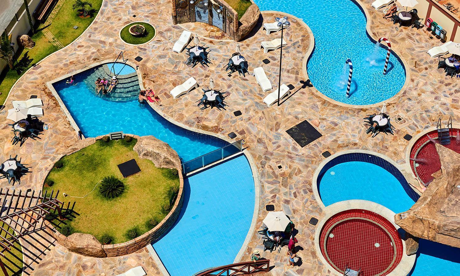 Golden Dolphin Aparthotel Caldas Novas Eksteriør bilde
