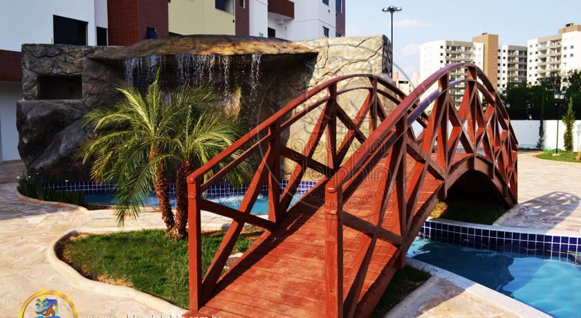 Golden Dolphin Aparthotel Caldas Novas Eksteriør bilde